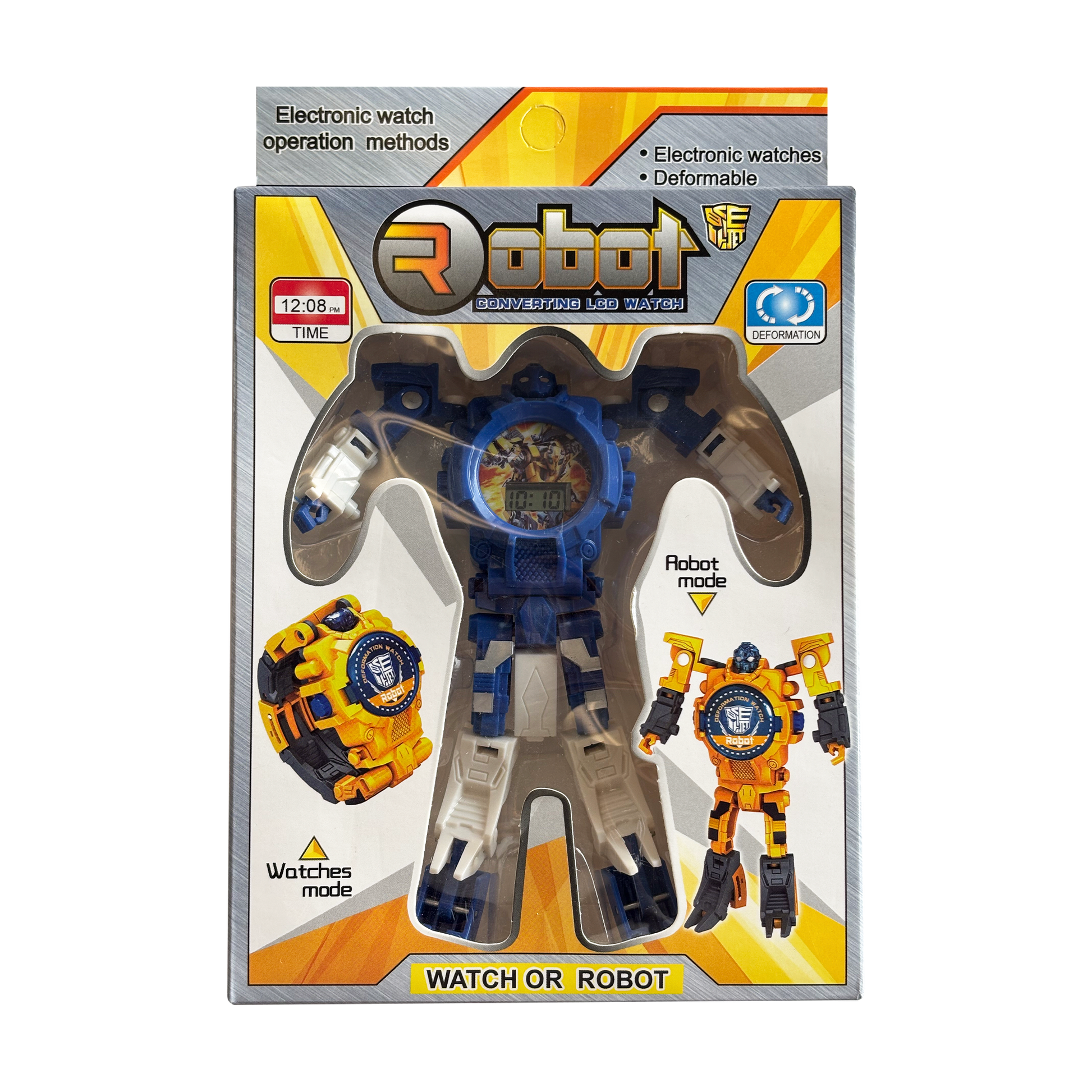 Reloj Zeit Digital Casual con Forma de Robot Infantil