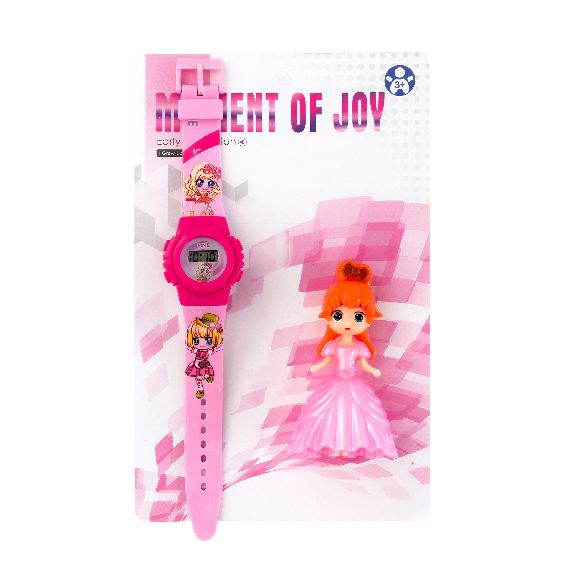 Reloj Zeit Digital  Infantil con Correa de Plástico y Princesas