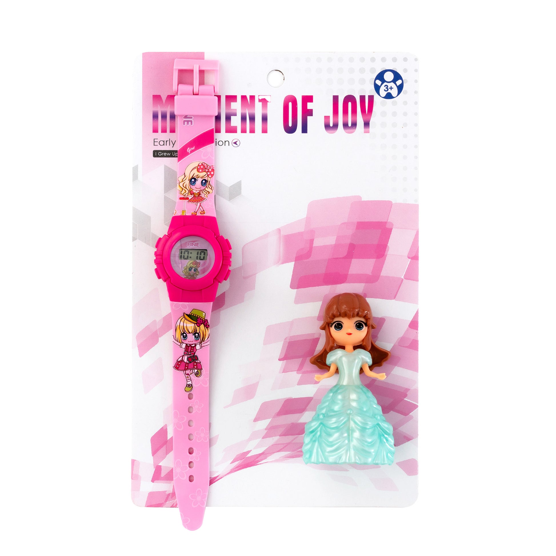 Reloj Zeit Digital  Infantil con Correa de Plástico y Princesas