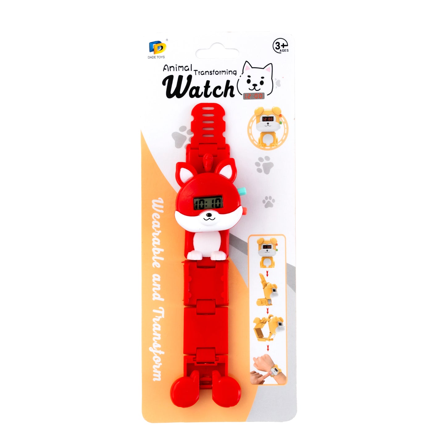 Digital Kids Gato Trasformer Color Rojo