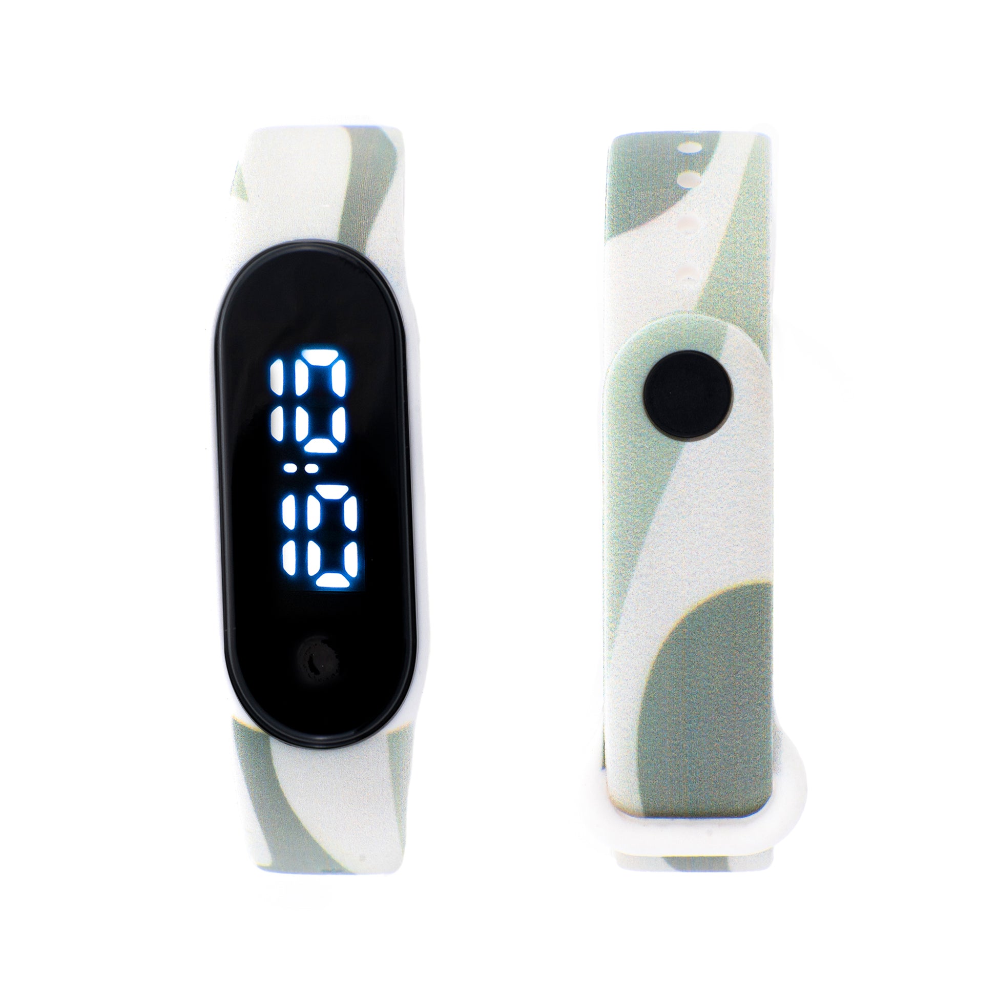 Banda Zeit Digital Caballero Caucho Led