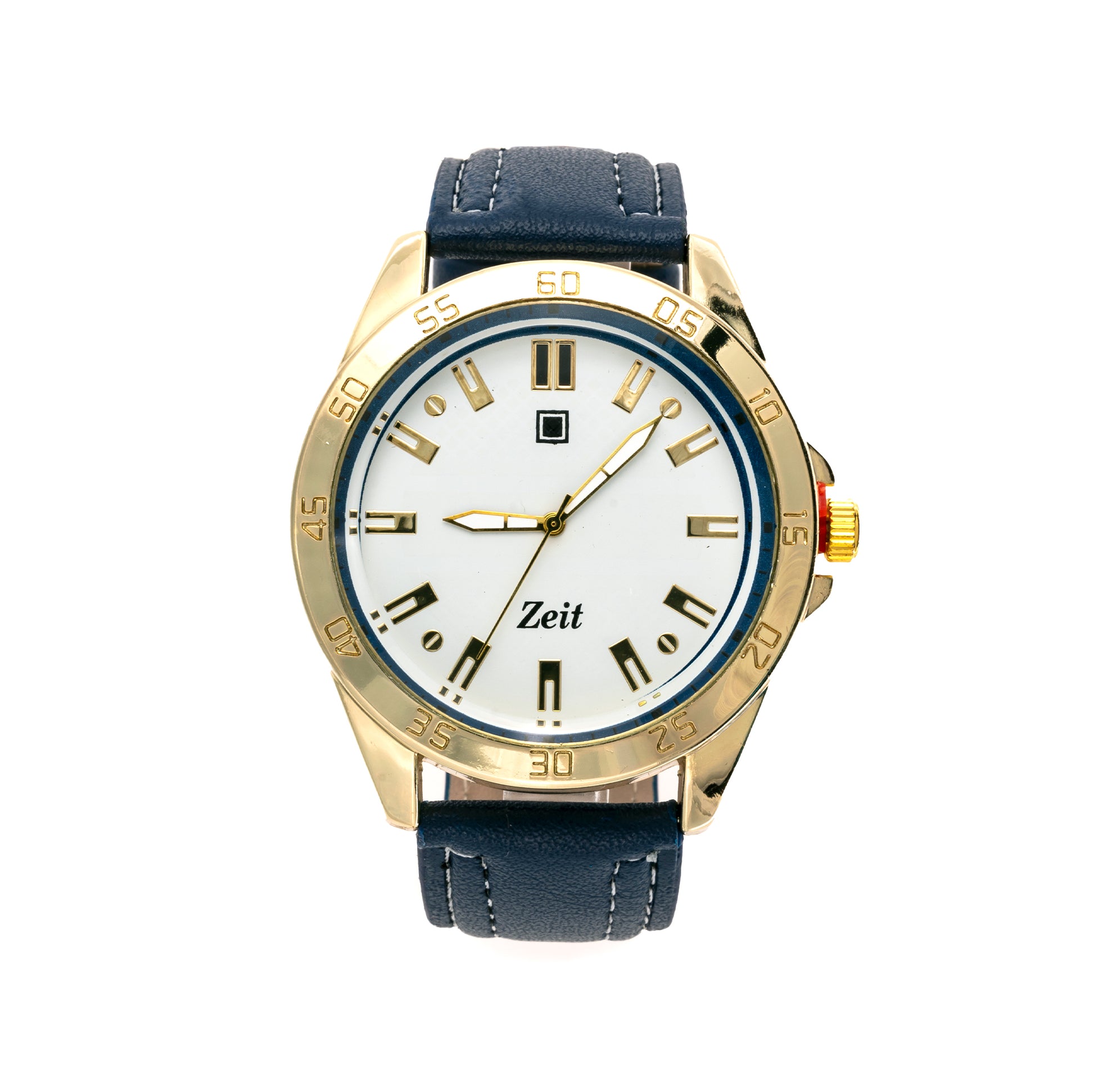 Reloj Zeit Caballero Analogo con Correa de Tactopiel