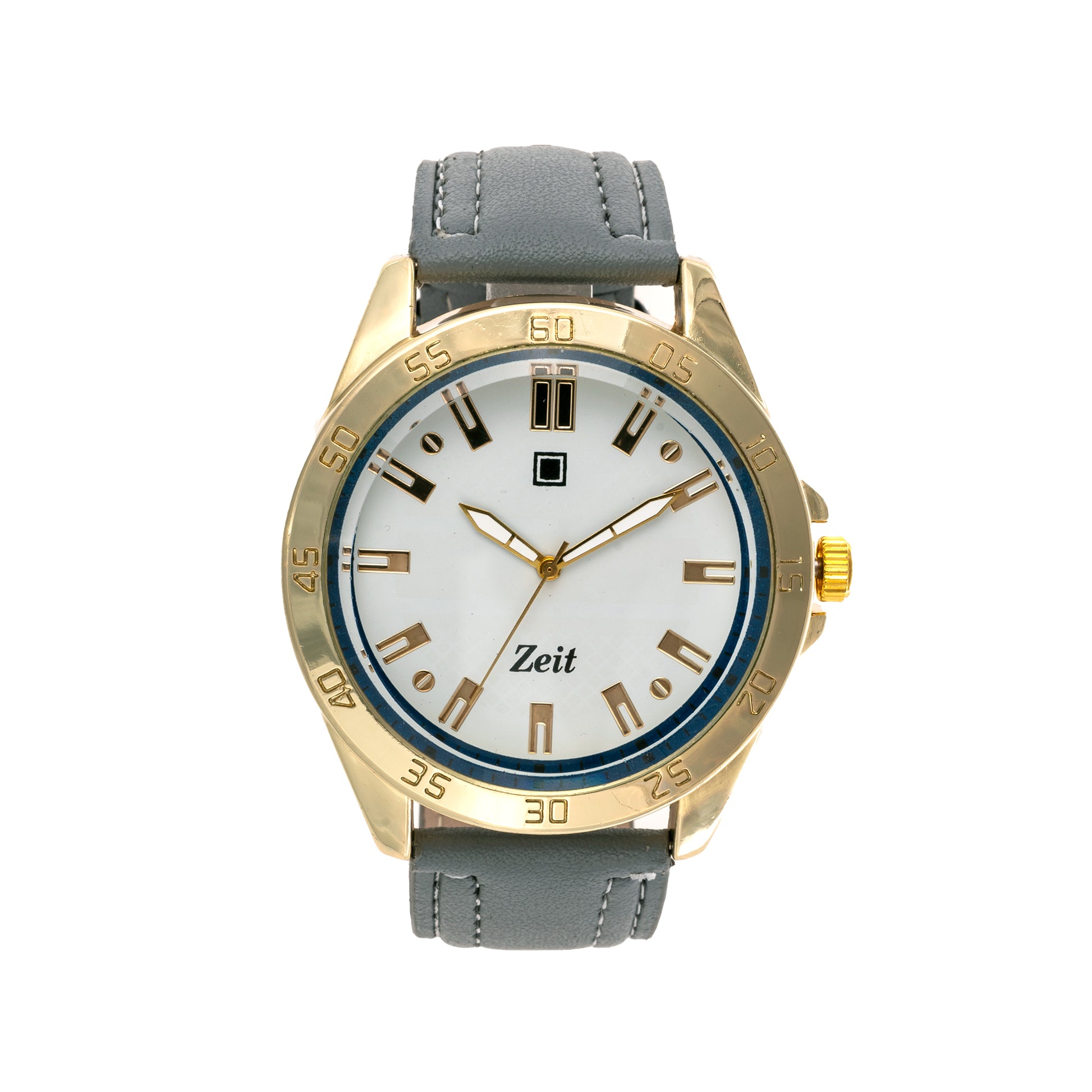 Reloj Zeit Caballero Analogo con Correa de Tactopiel