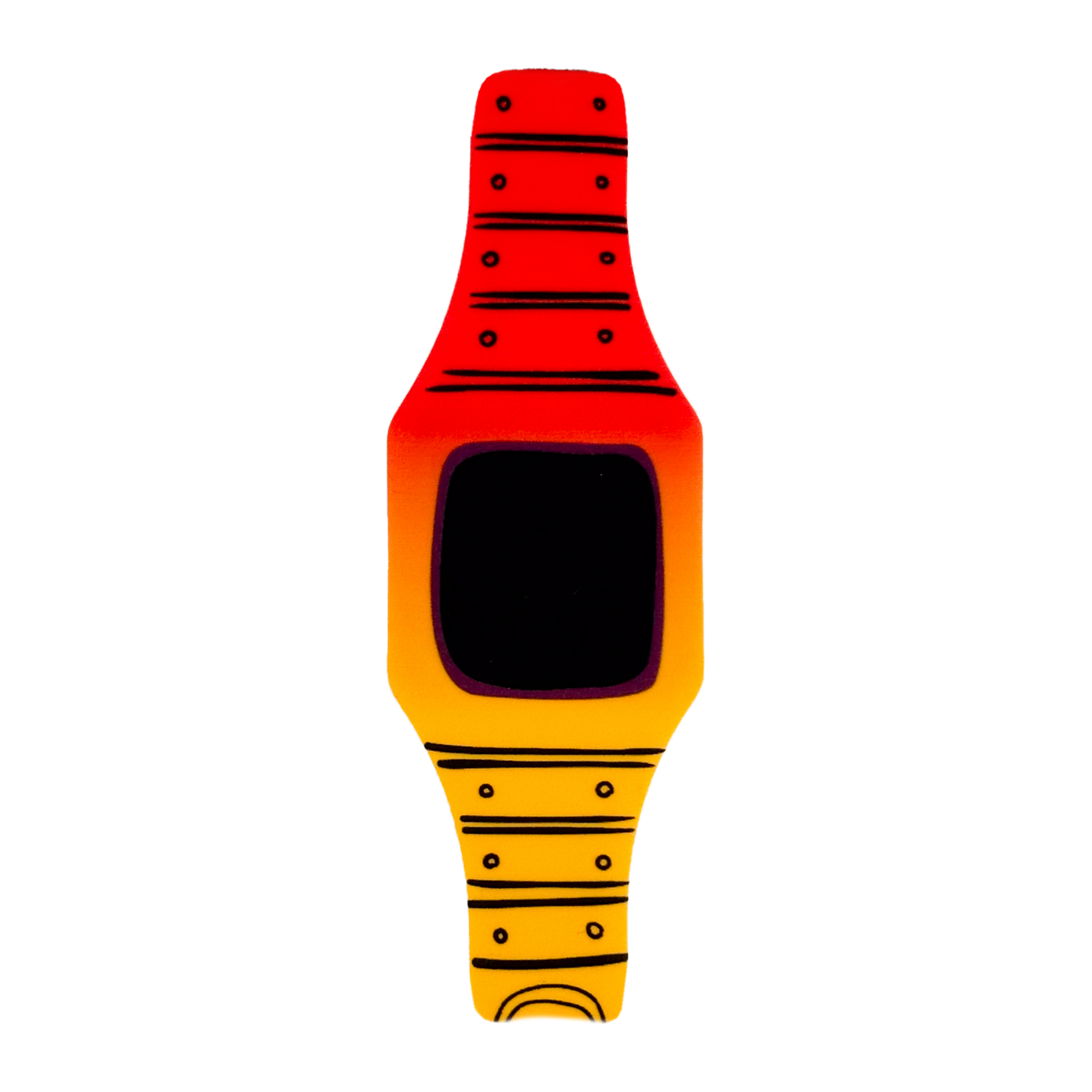 Reloj Zeit Digital  Correa De Silicon Infantil