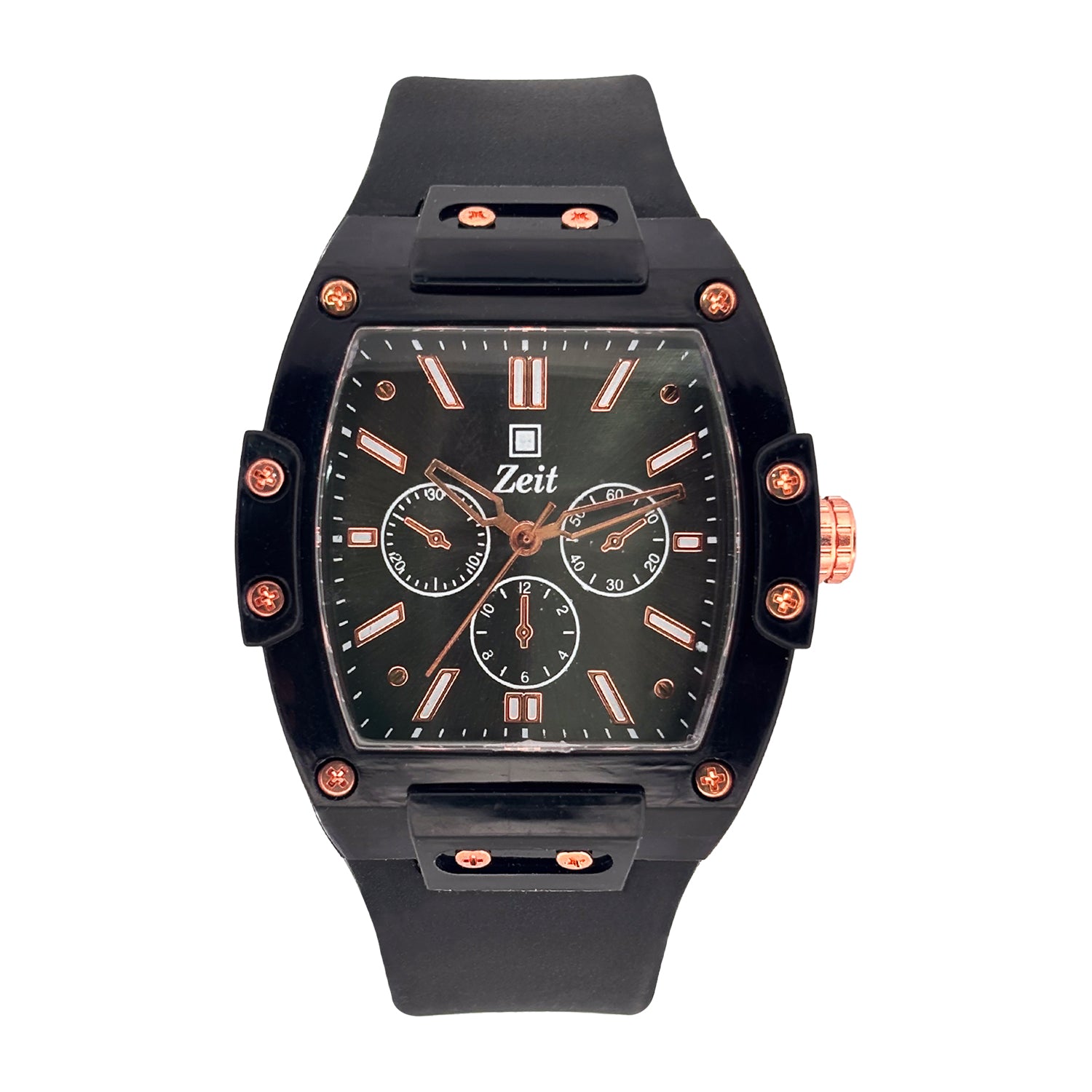 Reloj Zeit Analogo para Dama con Correa de Silicon