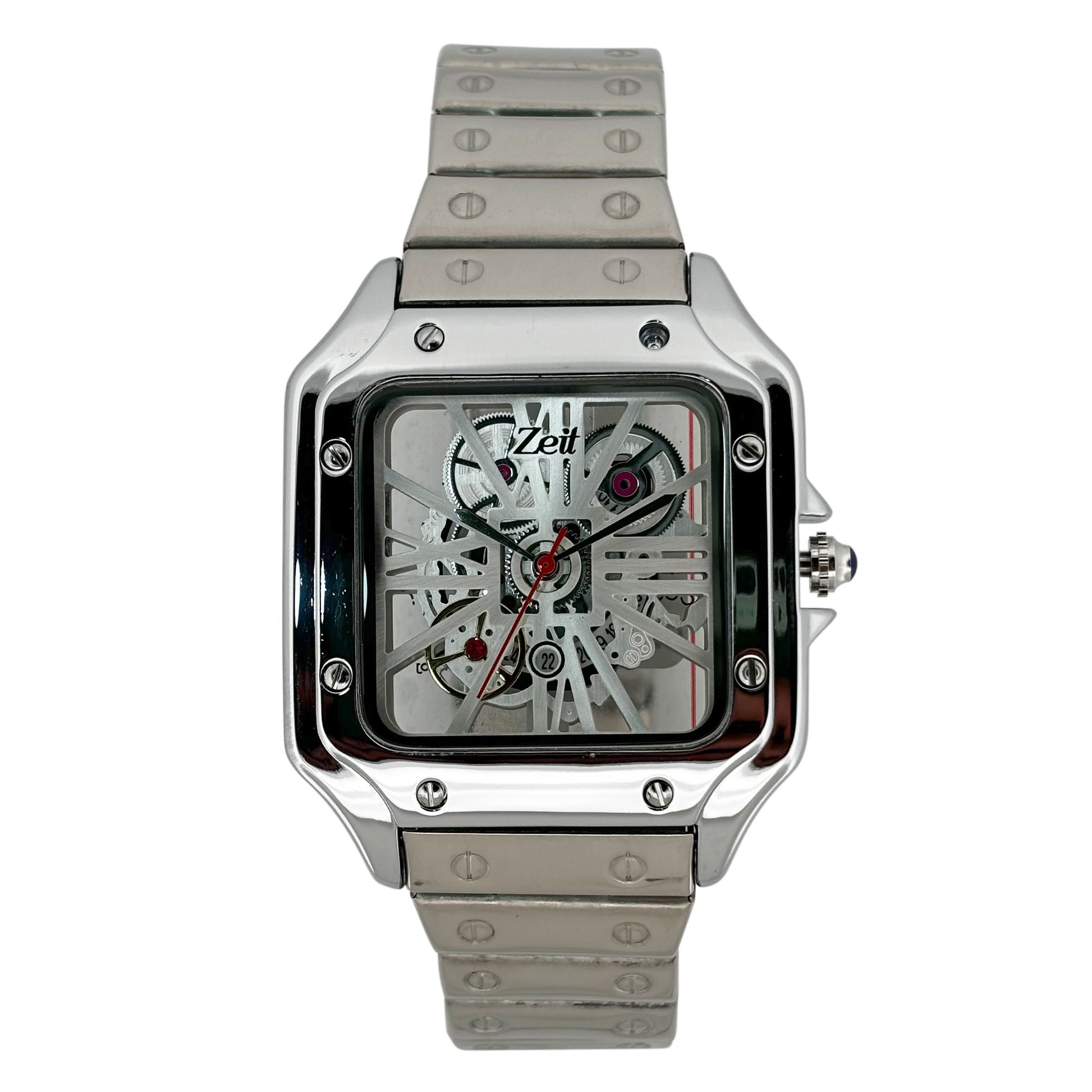 Reloj Zeit Análogo Casual Correa De Metal para Caballero