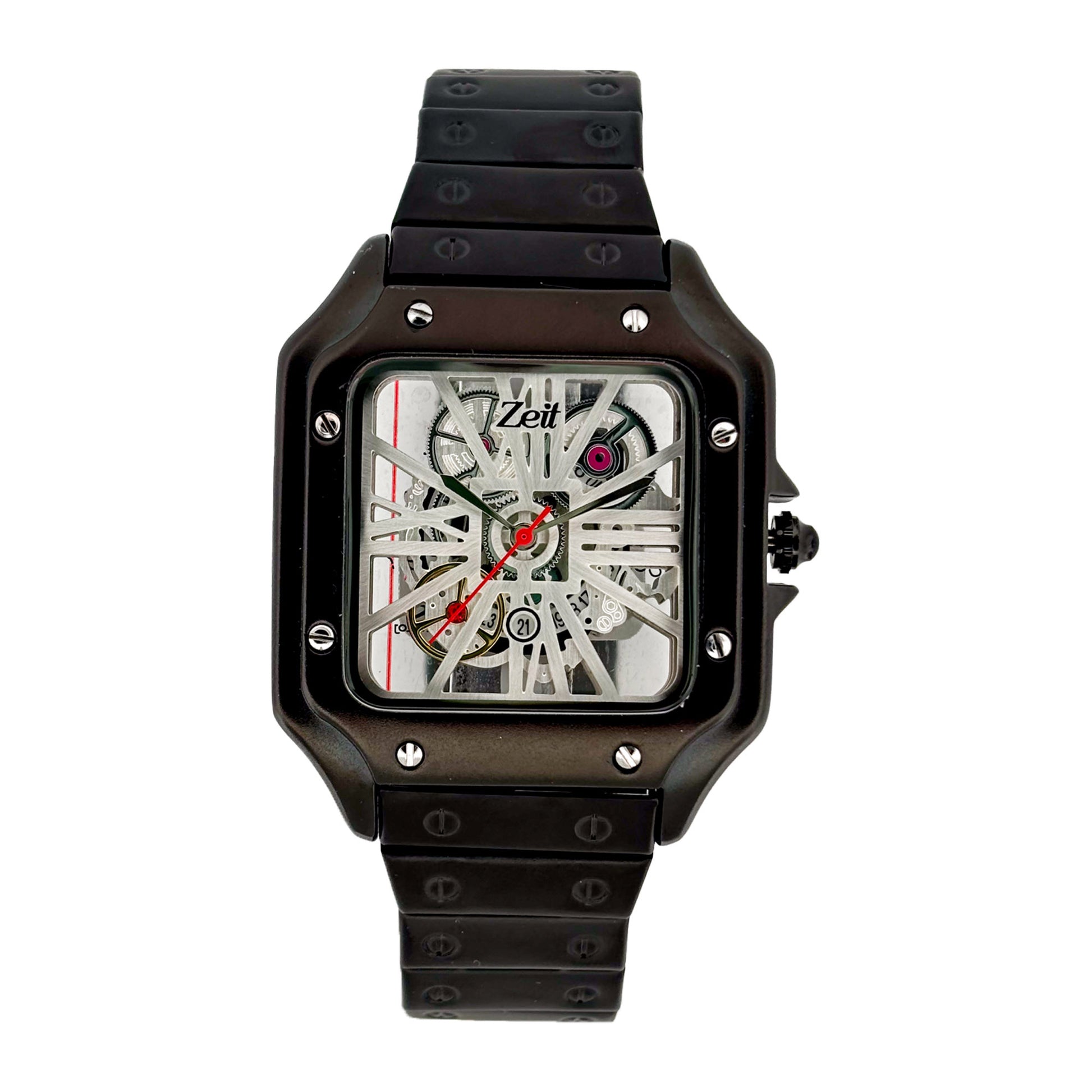 Reloj Zeit Análogo Casual Correa De Metal para Caballero