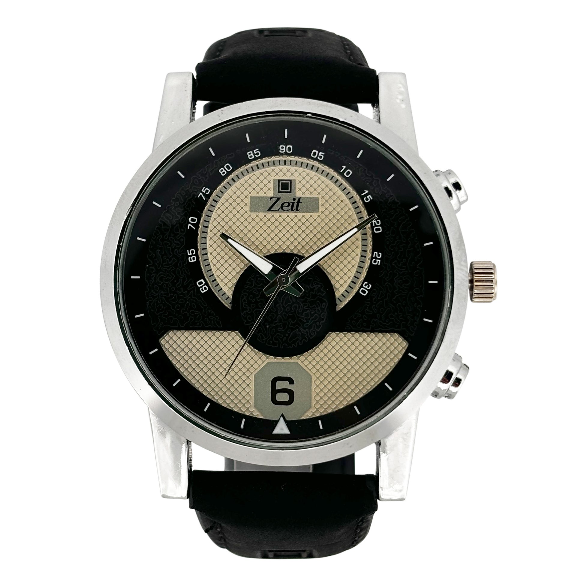 Reloj Zeit Analogo Casual Correa De Tactopiel para Caballero
