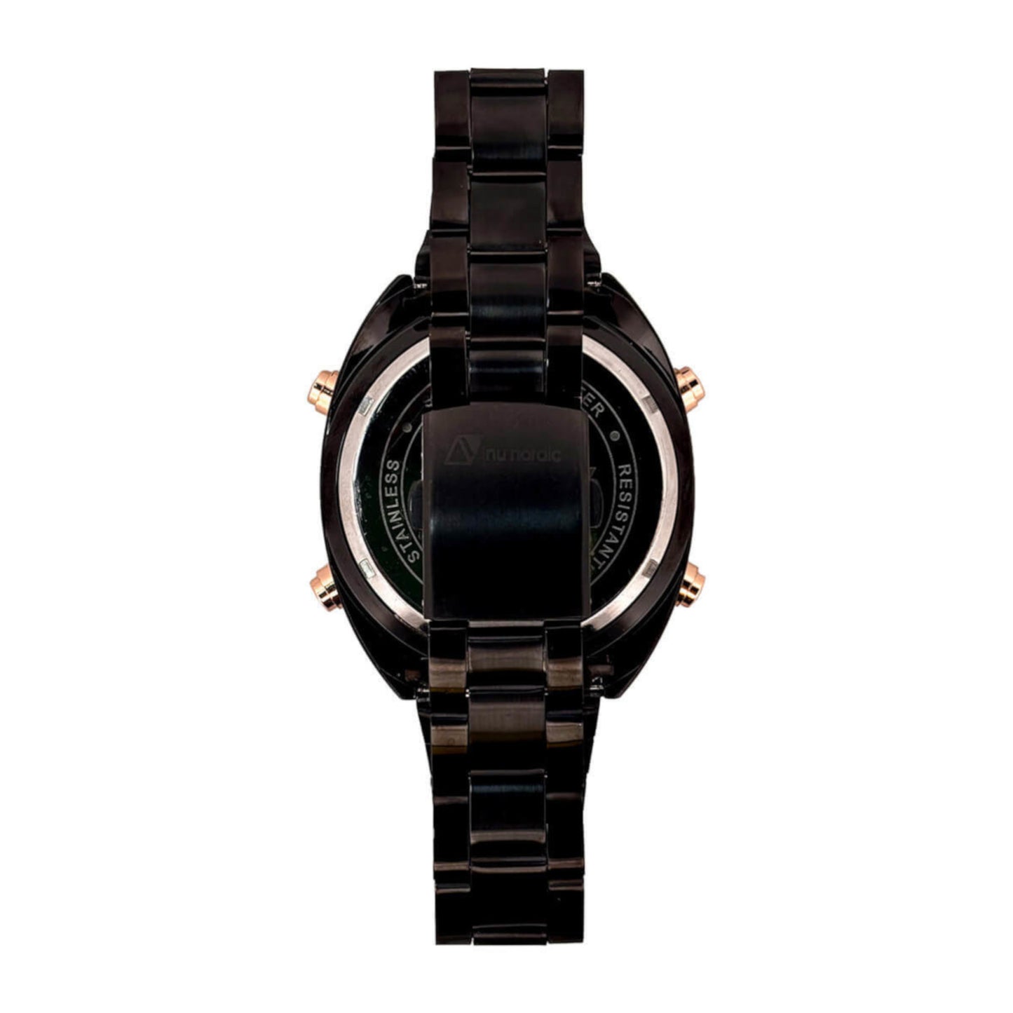 Reloj Nu Nordic Digital con Correa de Metal para Hombre
