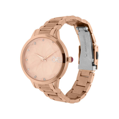 Reloj Análogo Cloe Liv Acero Inoxidable Mujer Dorado