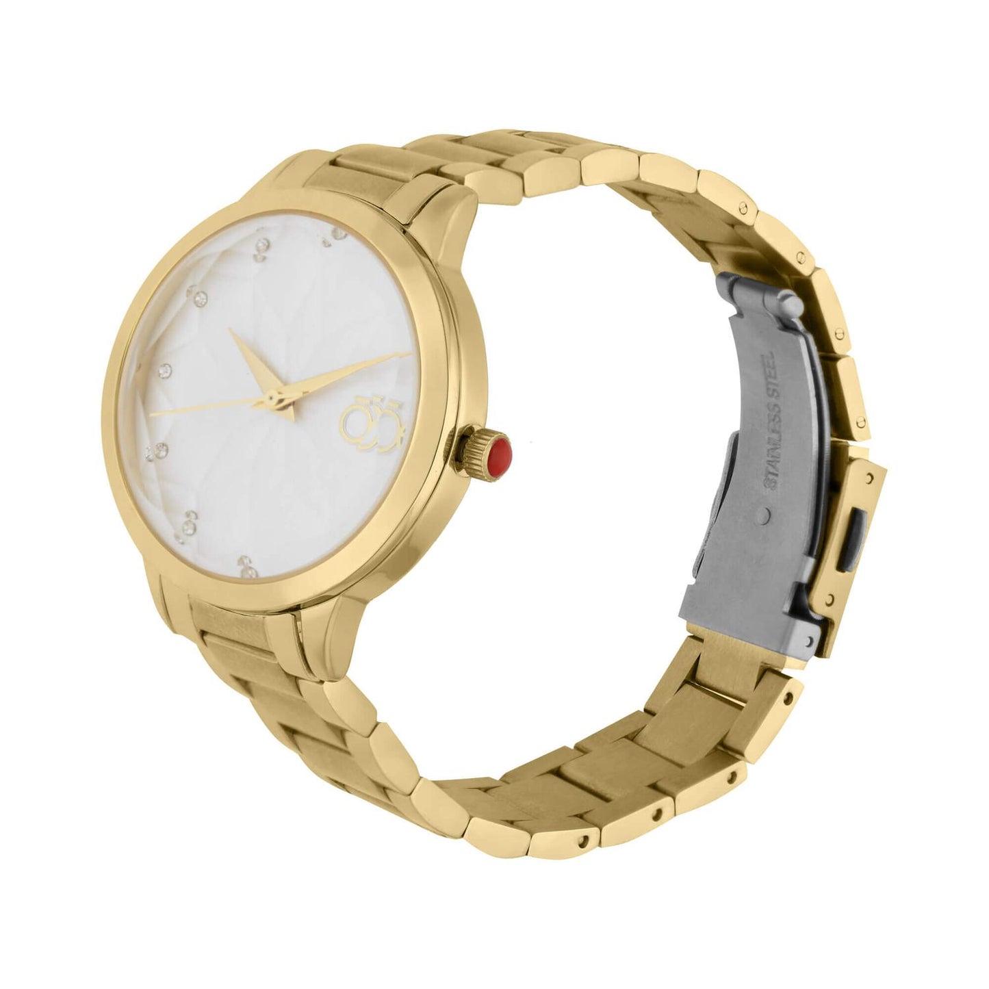 Reloj Análogo Cloe Liv Acero Inoxidable Mujer Dorado