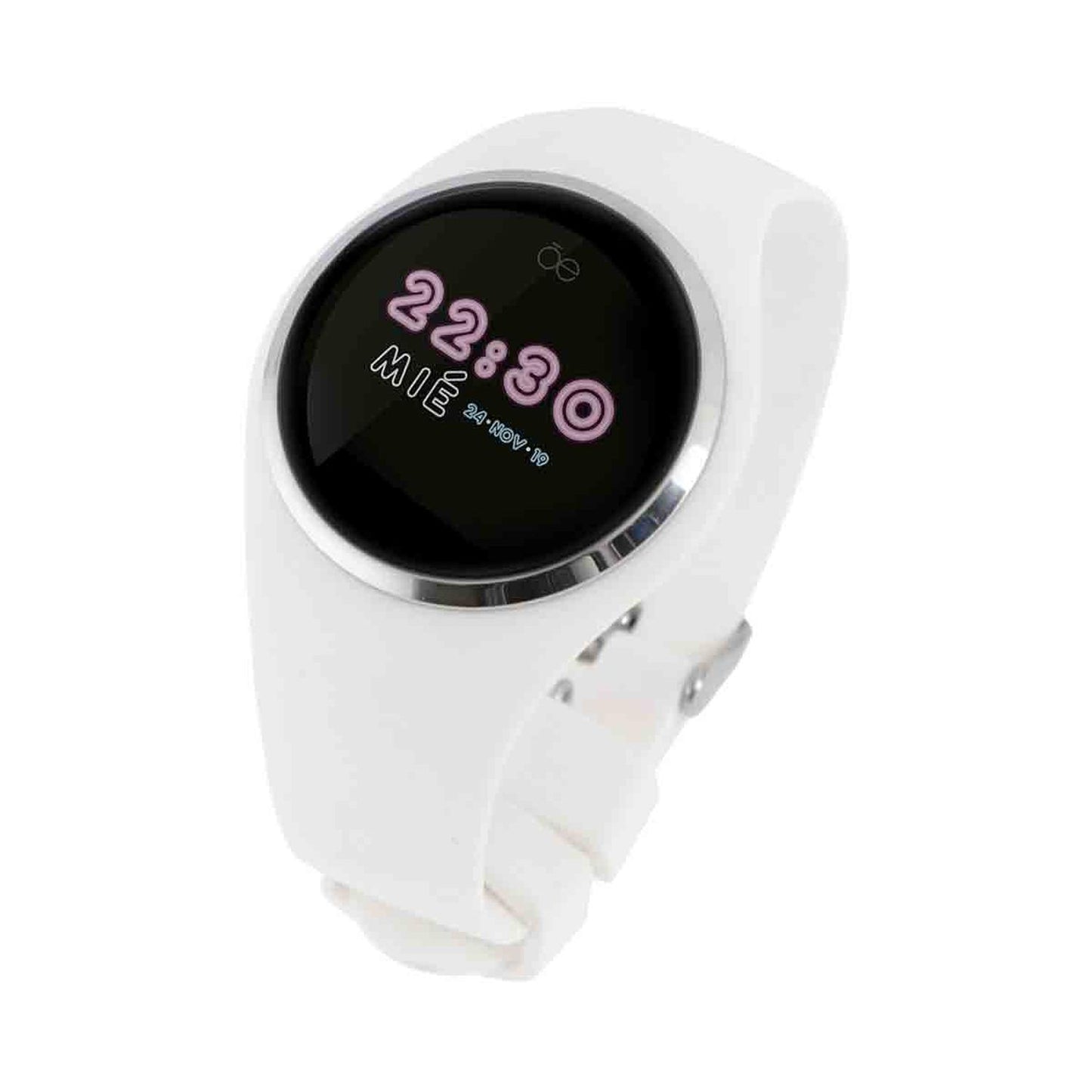 Smartwatch Cloe Caucho Negro