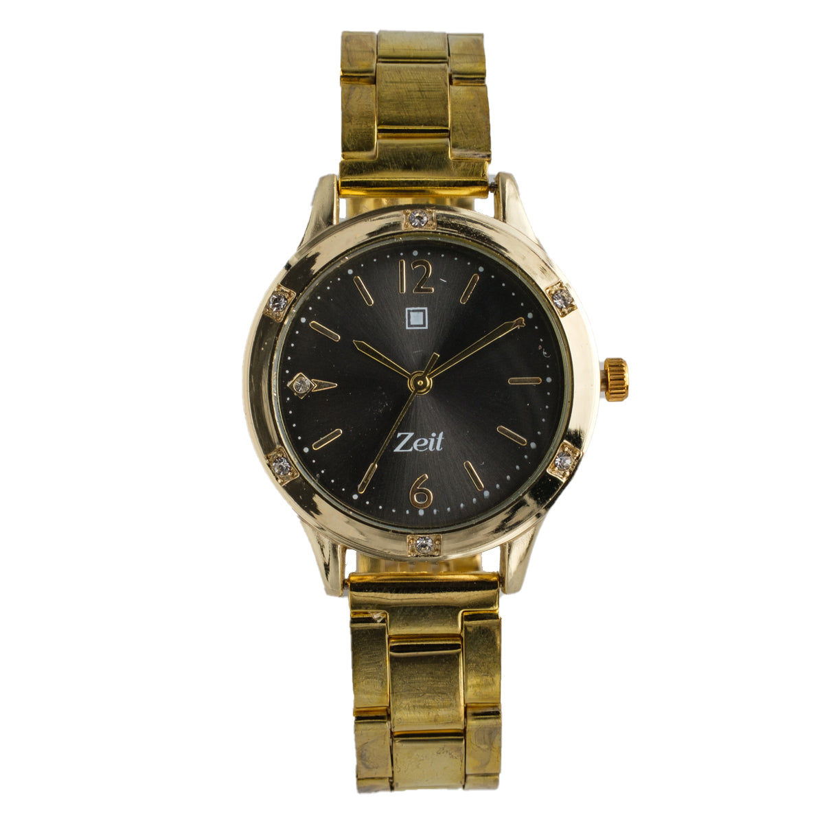 Reloj Analogo Zeit Para Dama Extensible Metal Caja Aleacion y fijacion de Broche