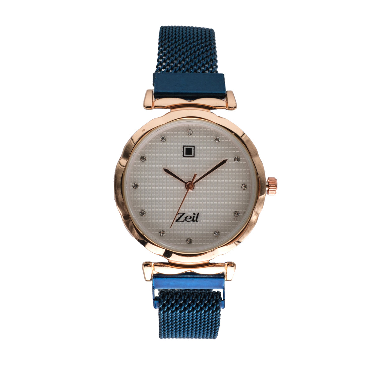 Reloj Analogo Zeit Para Dama Extensible Mesh Caja Aleacion y fijacion de Iman