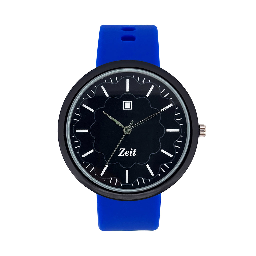 Reloj Zeit Analogo para Dama con Correa de Silicon y Caratula Redonda