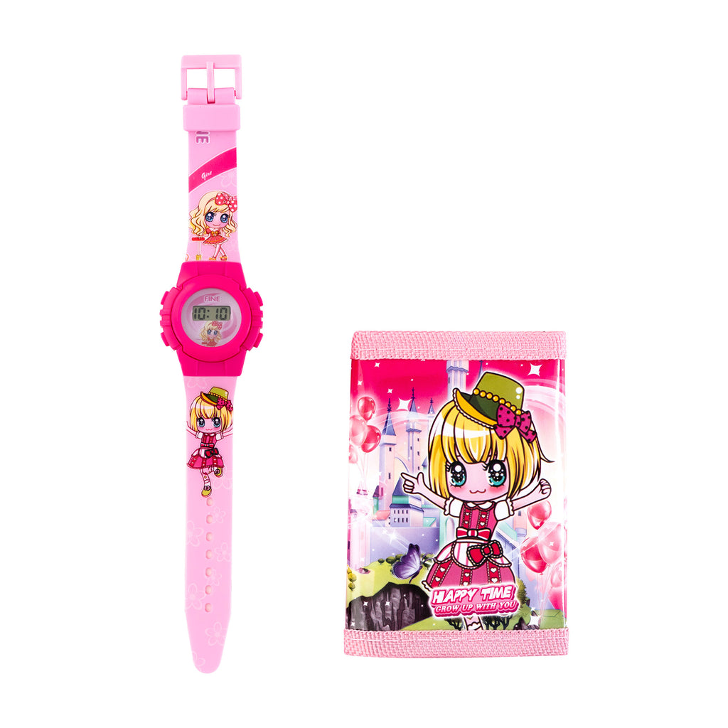 Reloj Zeit Digital Infantil con Correa de Plástico Colores y figuras