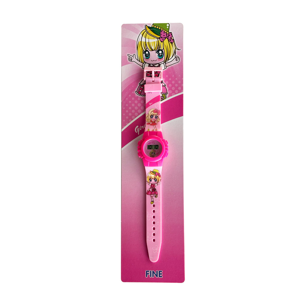 Reloj Zeit Digital Infantil con Correa de Plástico Colores y figuras