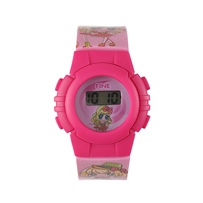 Reloj Zeit Digital Infantil con Correa de Plástico Colores y figuras