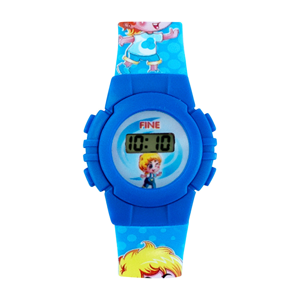 Reloj Zeit Digital Infantil con Correa de Plástico Colores y figuras