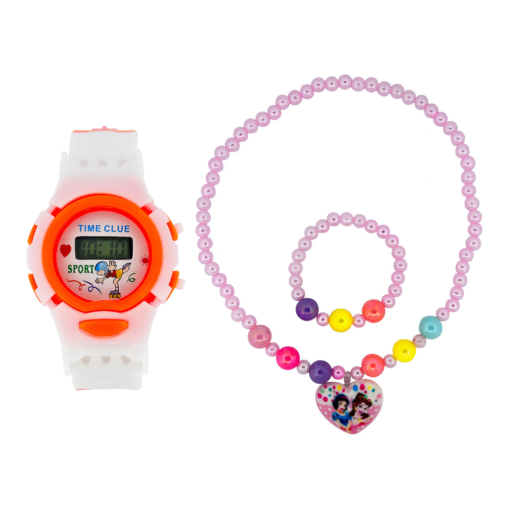 Reloj Zeit Digital Infantil con Correa de Plástico Colores y figuras