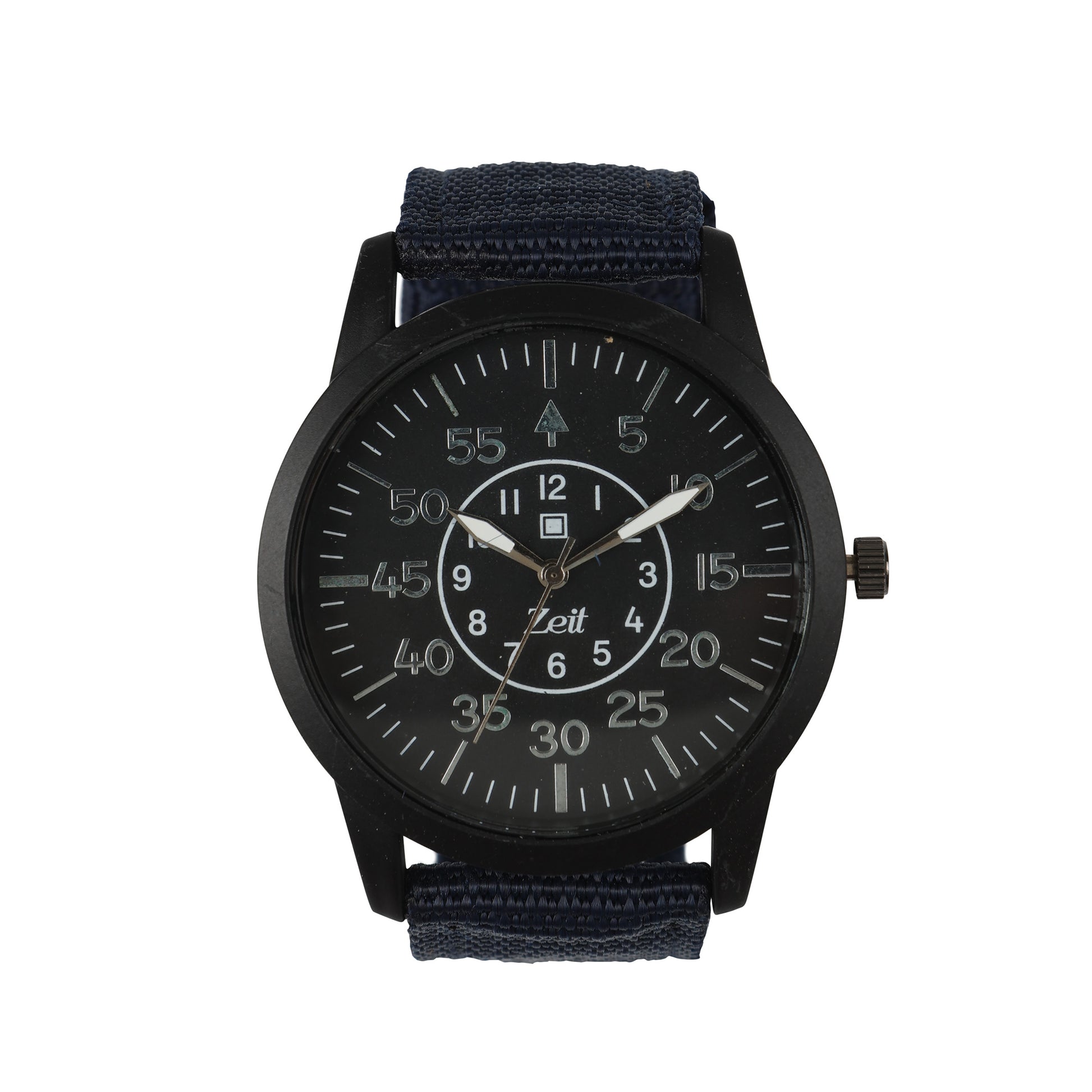 Reloj Zeit Caballero Analogo Correa de Lona con Caja