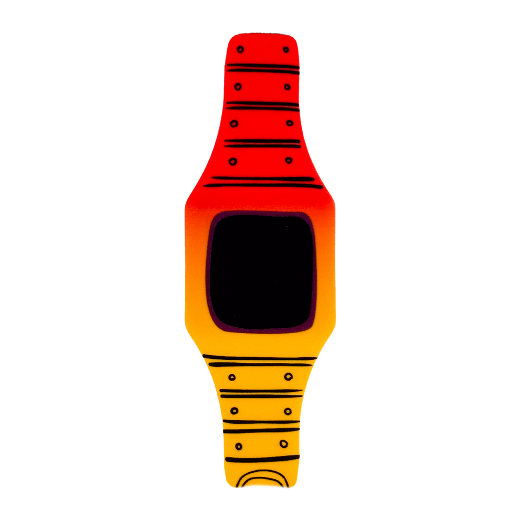 Reloj Zeit Digital  Correa De Silicon Infantil