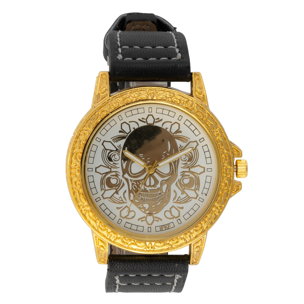 Reloj Zeit Caballero Analogo con Correa de Tactopiel Color con Caja Color y aguila en Caratula