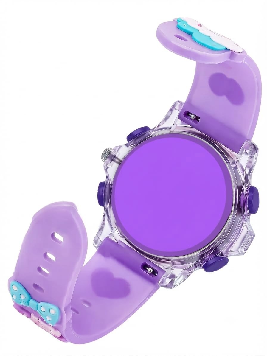 Reloj Infantil Análogo Luminoso | Unicornio | Correa de Silicón 3D