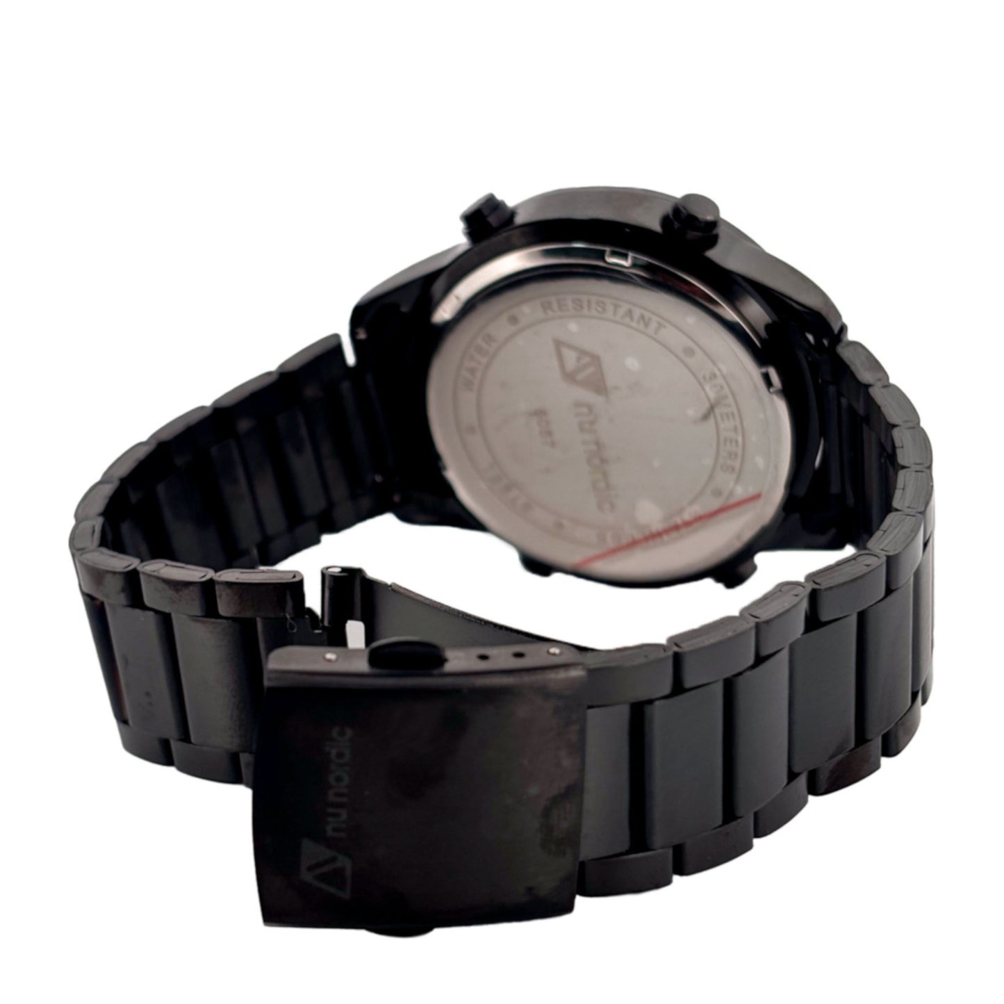 Reloj Nu Nordic Digital con Correa de Metal para Hombre