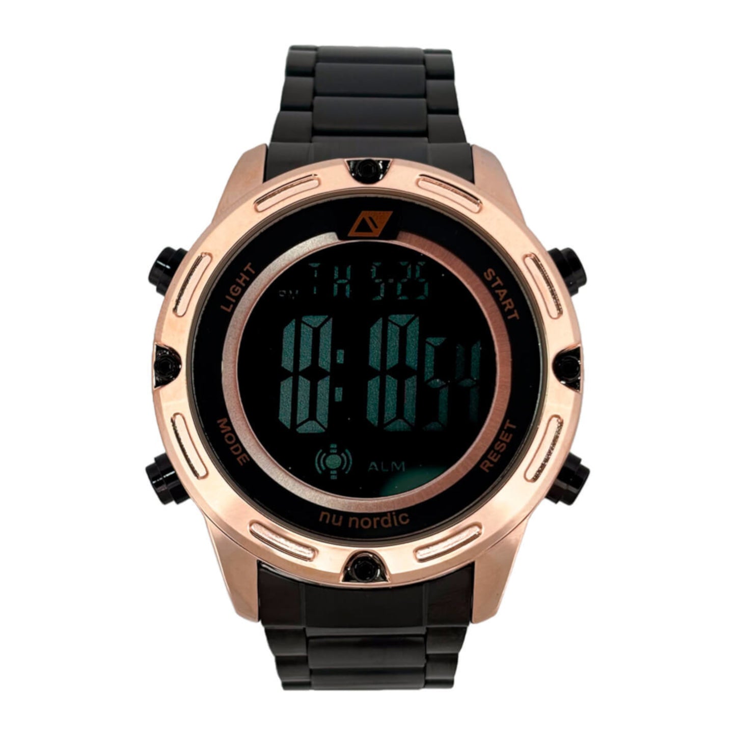 Reloj Nu Nordic Digital con Correa de Metal para Hombre