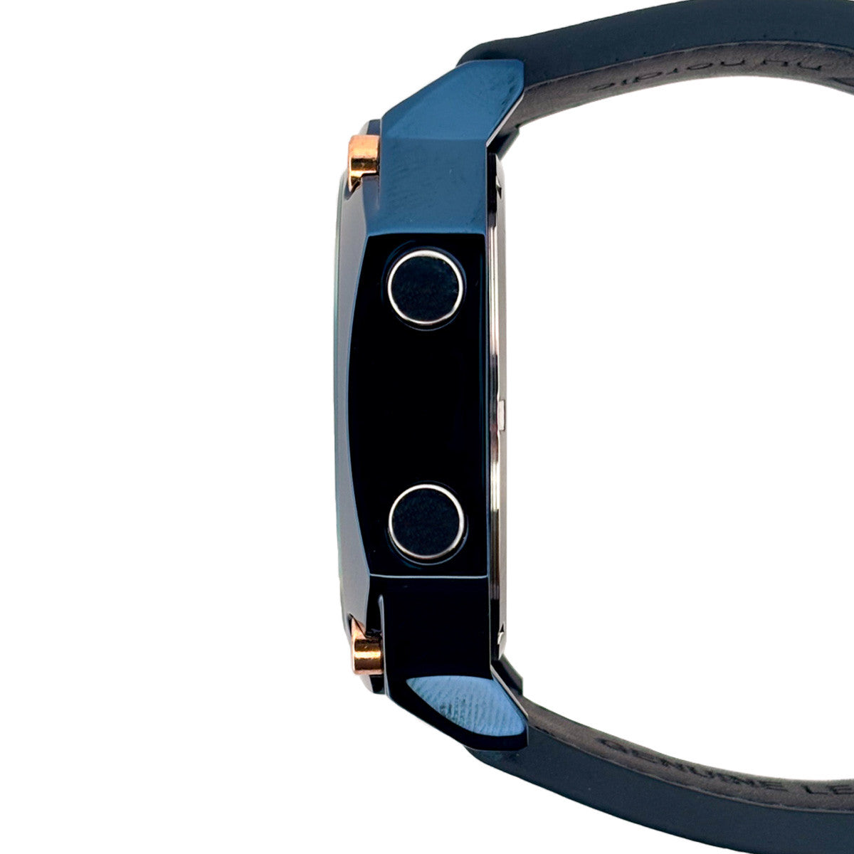 Reloj Nu Nordic Digital con Correa de Tactopiel Azul