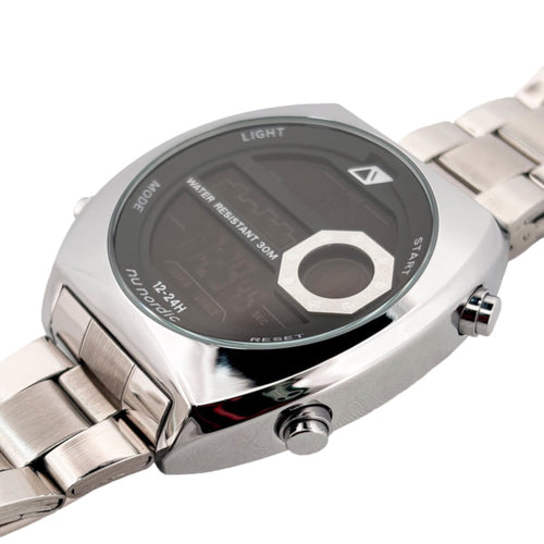 Reloj Digital | Acero | Nu Nordic