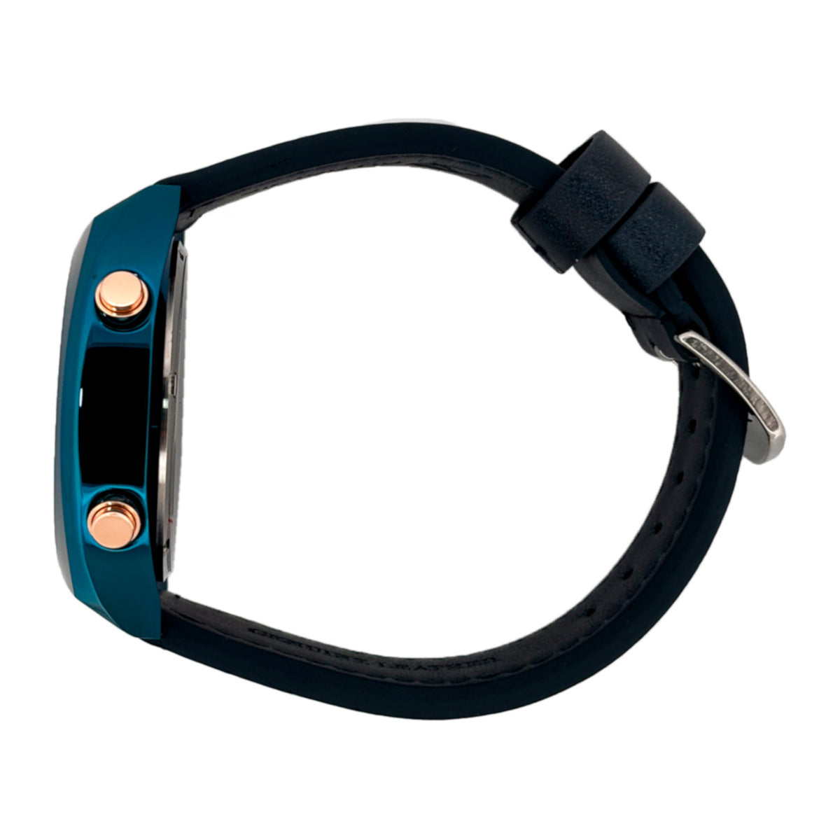 Reloj Nu Nordic Digital con Correa de Tactopiel Azul