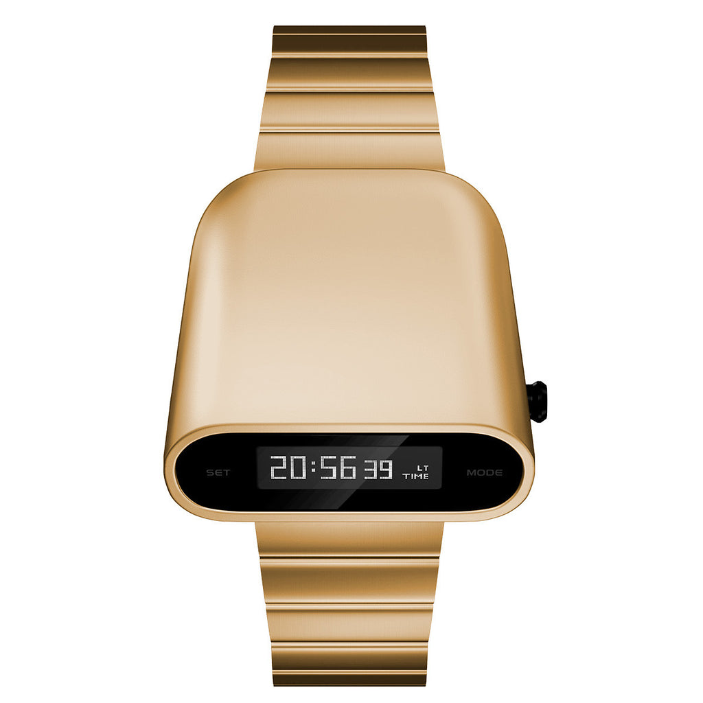 Reloj Digital Watch-E | Dorado | Sensor movimiento