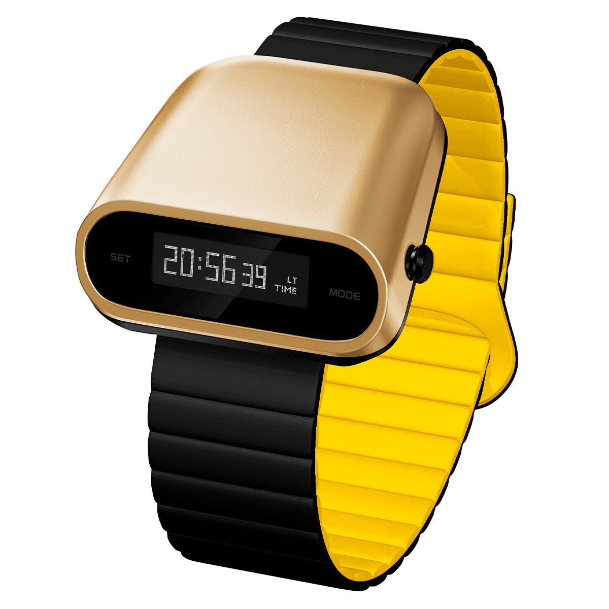 Reloj Digital Watch-E | Dorado | Sensor movimiento