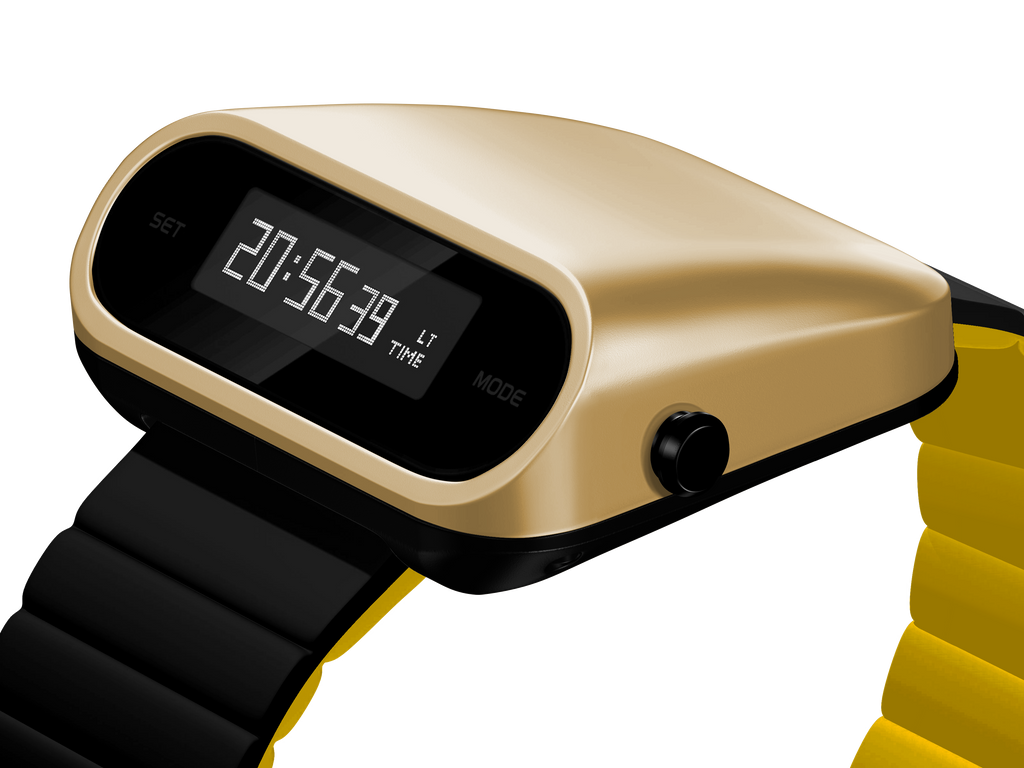 Reloj Digital Watch-E | Dorado | Sensor movimiento