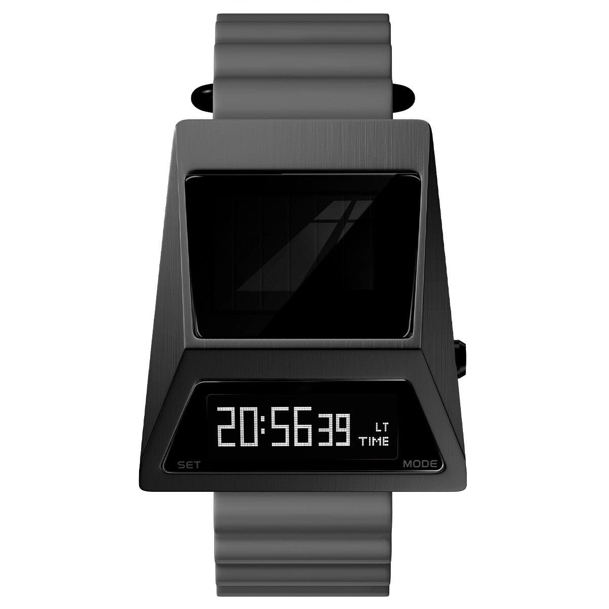 Reloj Digital Cyberwatch | Carga Solar | Negro