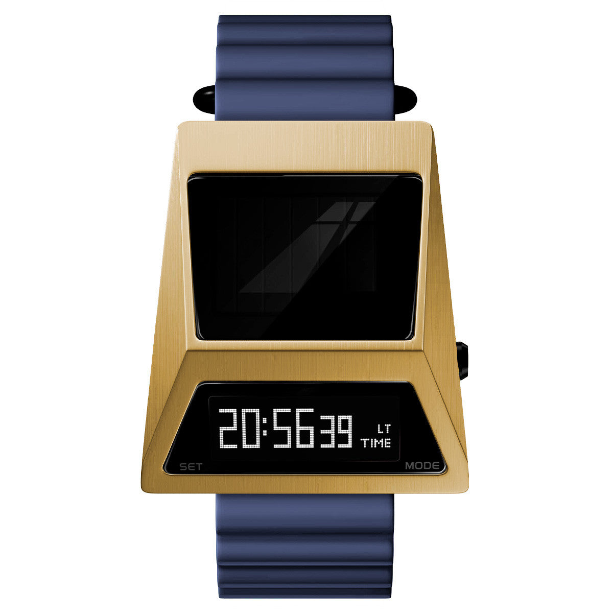 Reloj Digital Cyberwatch | Carga Solar | Dorado