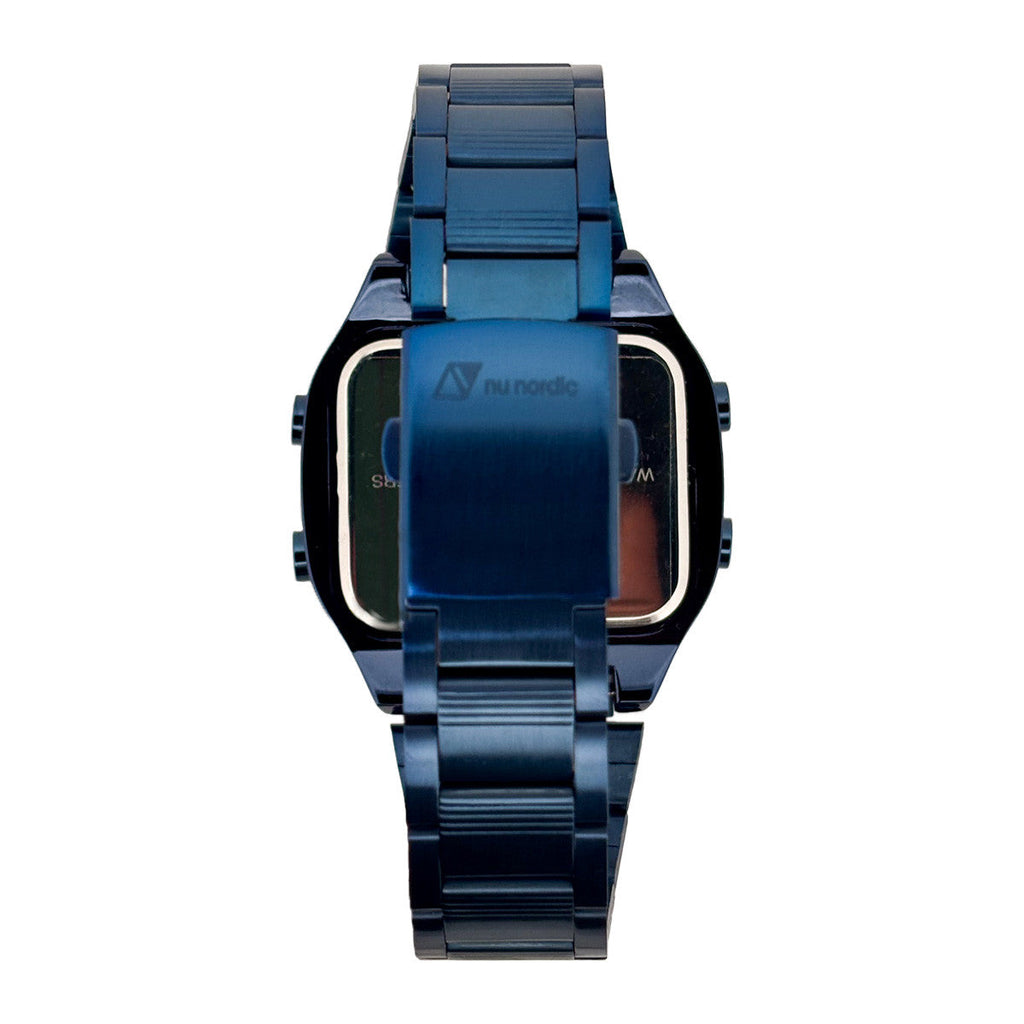 Reloj Nu Nordic Digital con Correa de Metal para Hombre