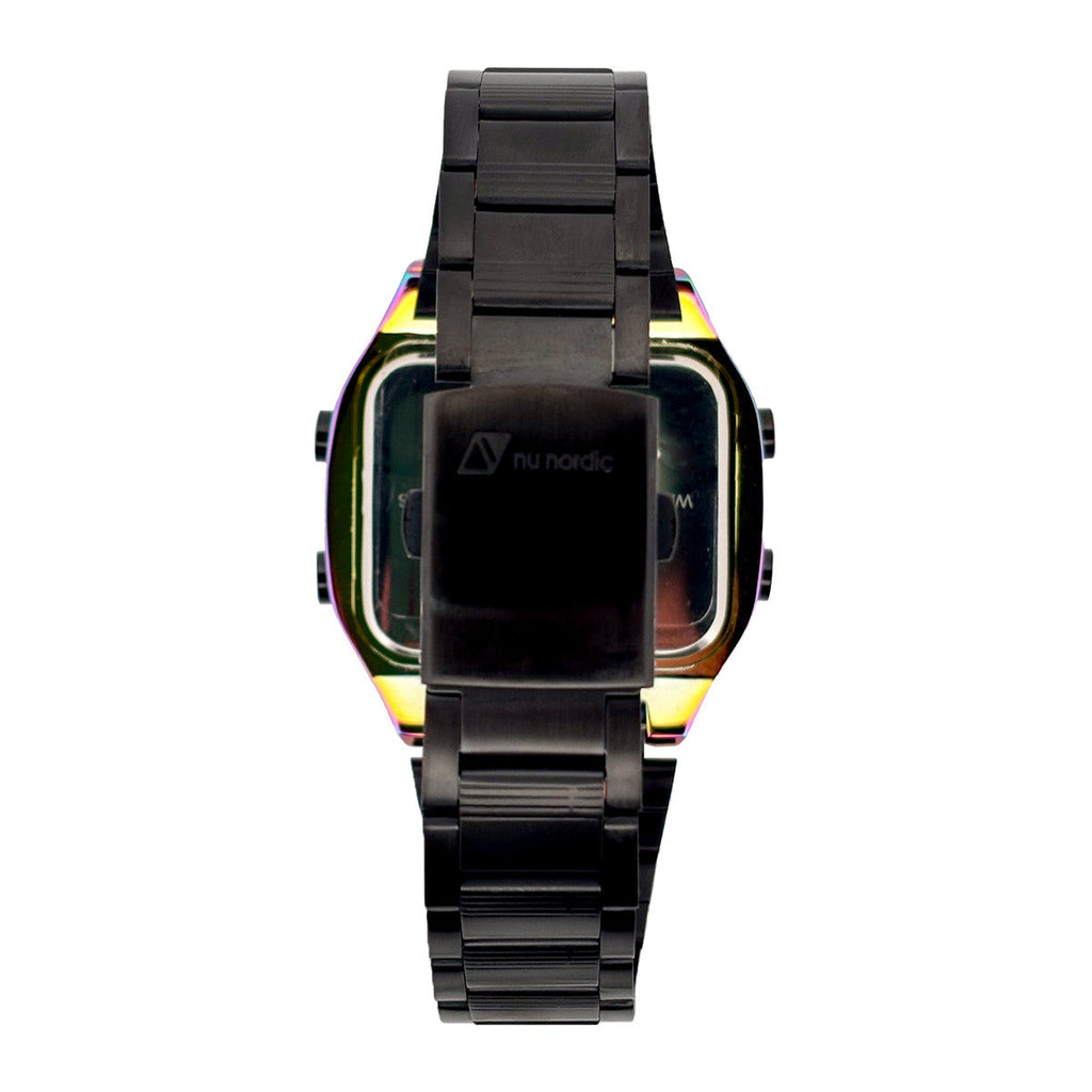 Reloj Nu Nordic Digital con Correa de Metal para Hombre