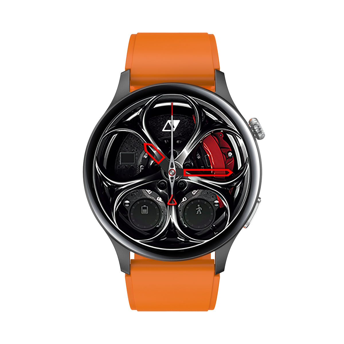 Smartwatch Nu Nordic Race F1 con Correa Silicon Naranja