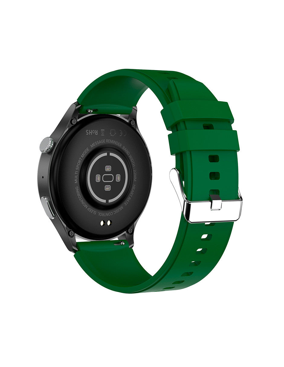 Smartwatch Nu Nordic Race F1 con Correa Silicon Verde