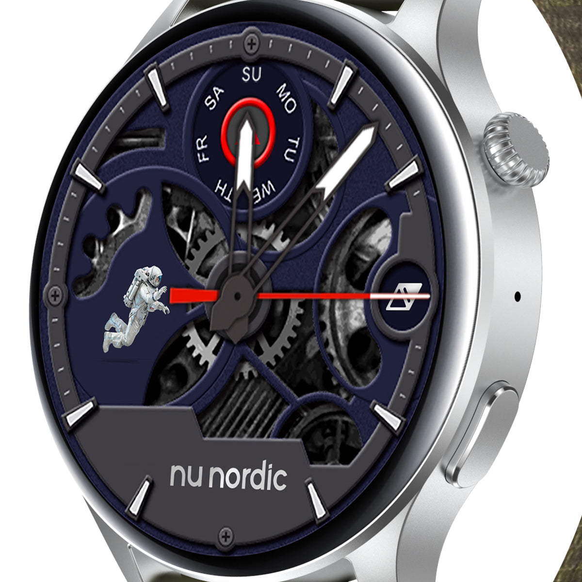 Smartwatch Nu Nordic Race F1 Correa de Nylon Verde