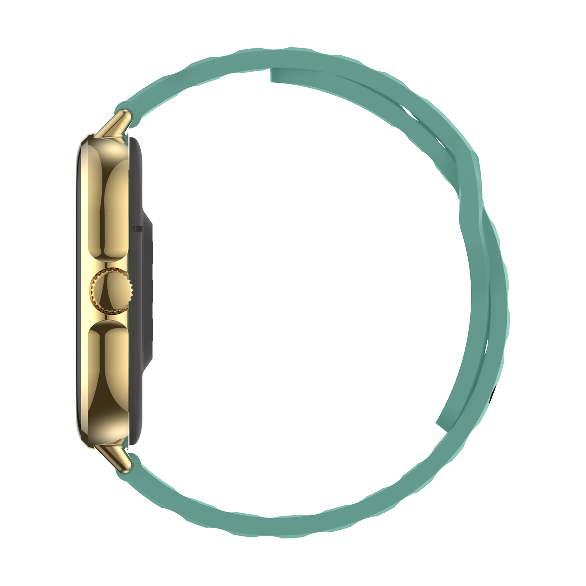 Smartwatch Nu Nordic Sport Travel con Correa de Silicon Color Verde