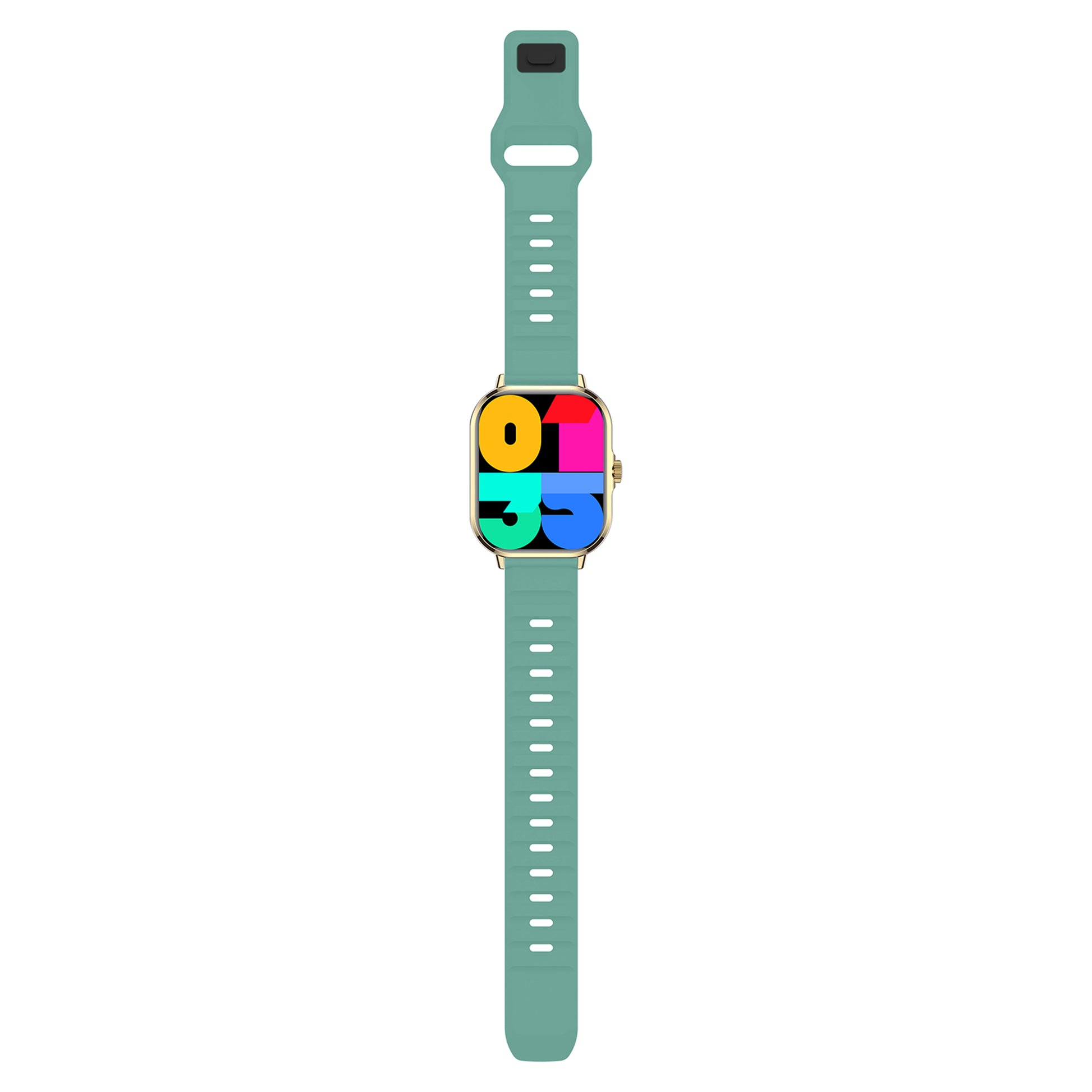 Smartwatch Nu Nordic Sport Travel con Correa de Silicon Color Verde