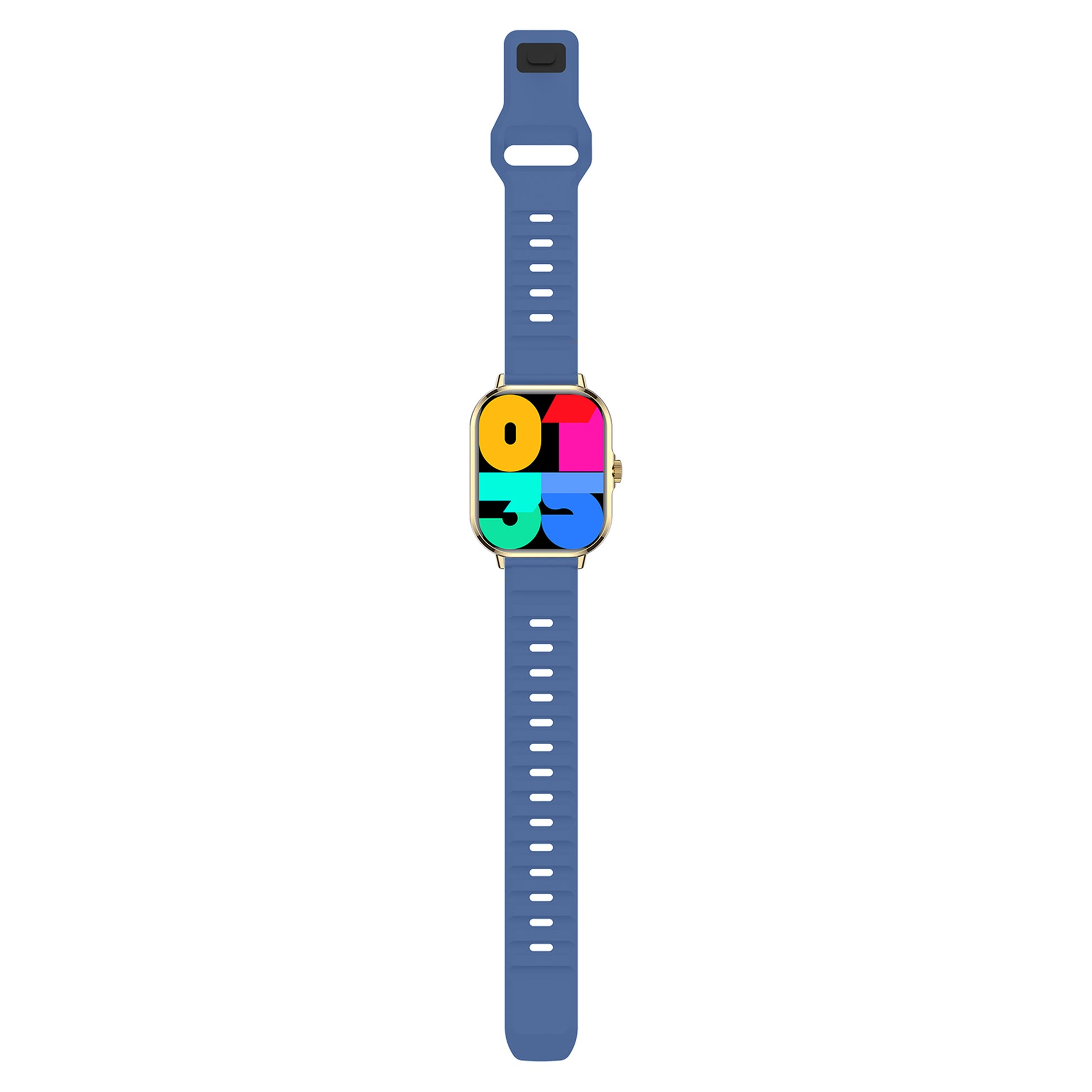 Smartwatch Nu Nordic Sport Travel con Correa de Silicon Azul