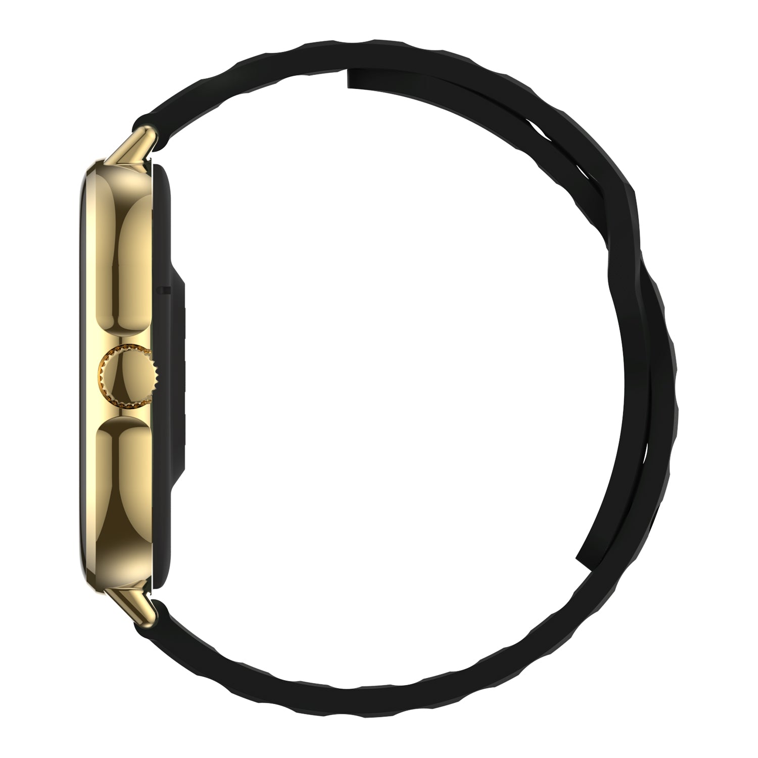 Smartwatch Nu Nordic Sport Travel con Correa de Silicon Negro