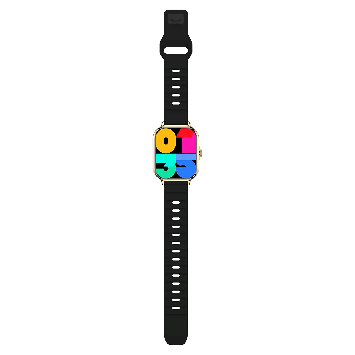 Smartwatch Nu Nordic Sport Travel con Correa de Silicon Negro