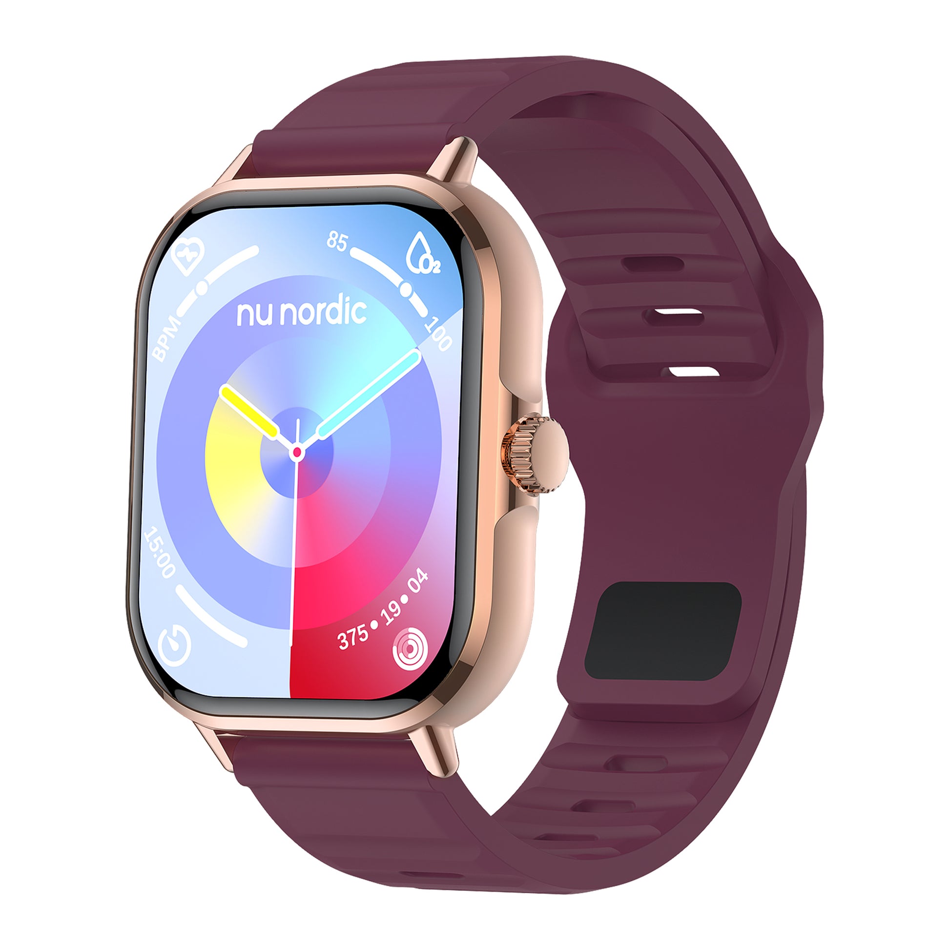 Smartwatch Nu Nordic Sport Travel con Correa de Silicón
