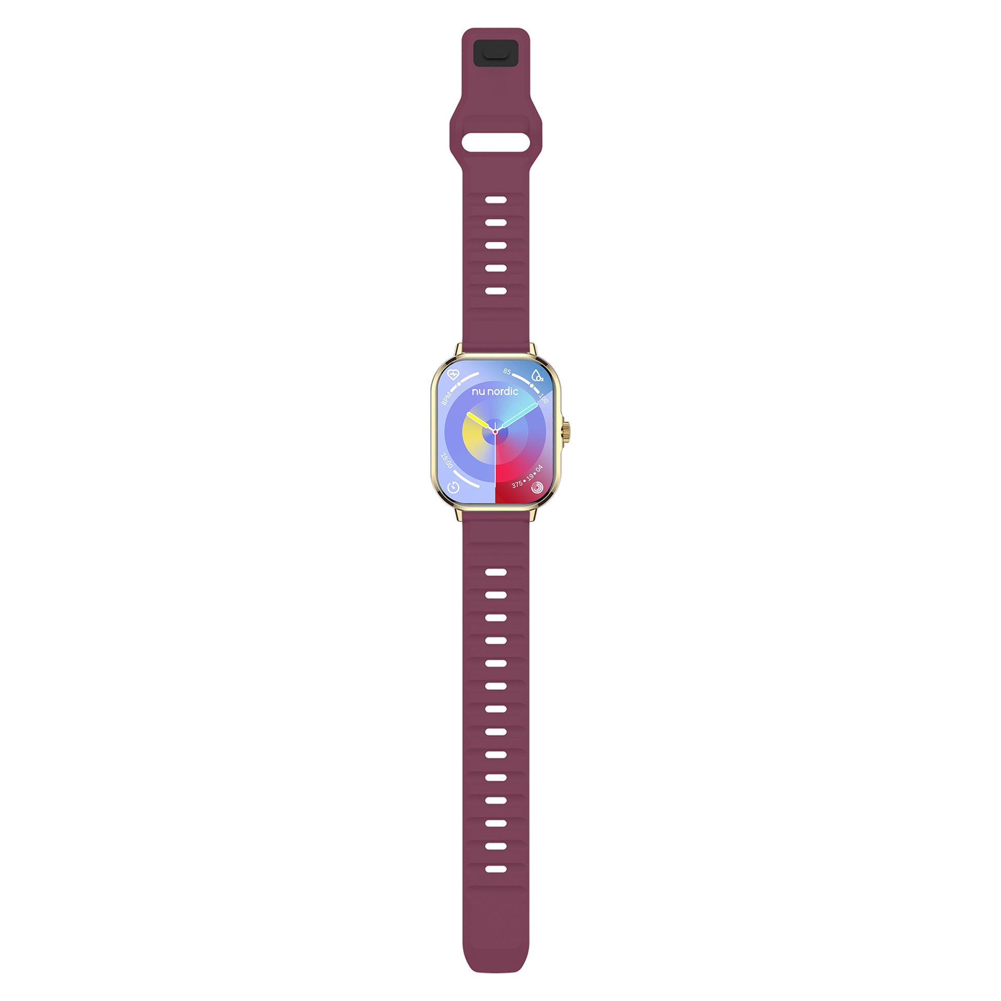 Smartwatch Nu Nordic Sport Travel con Correa de Silicón